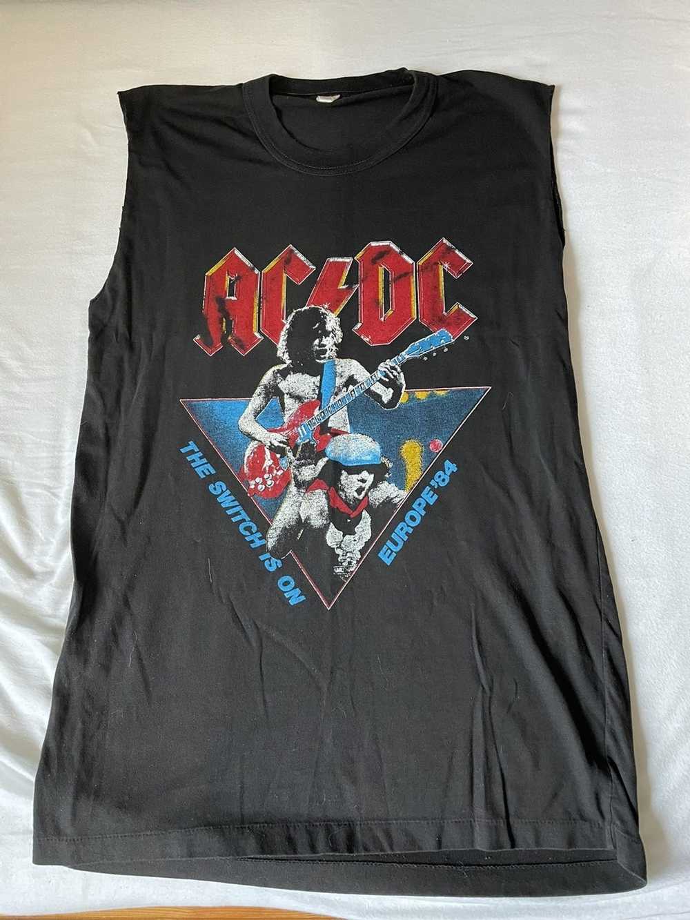 Ac/Dc AC/DC vintage tanktop 1984 - image 1