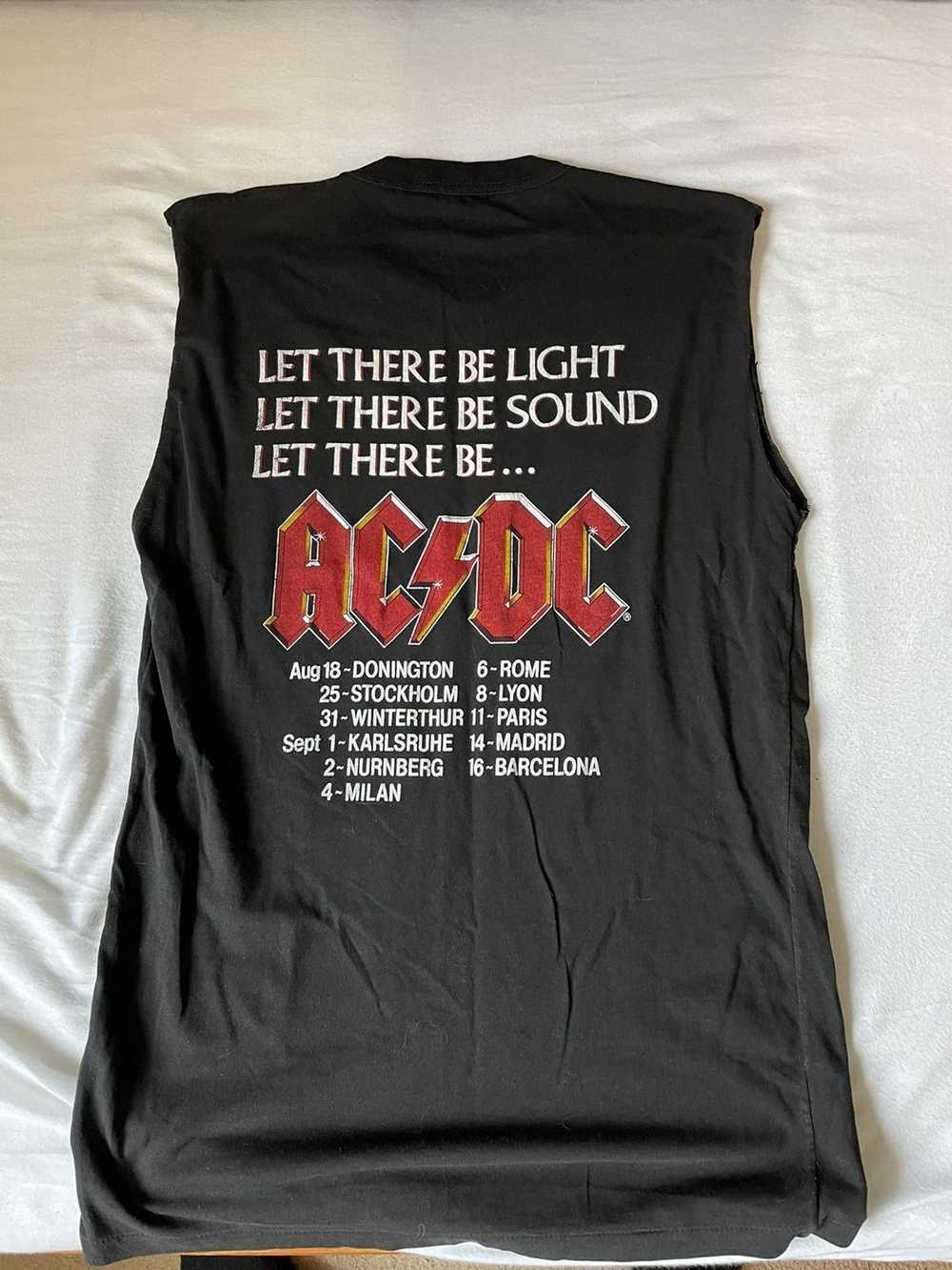 Ac/Dc AC/DC vintage tanktop 1984 - image 2