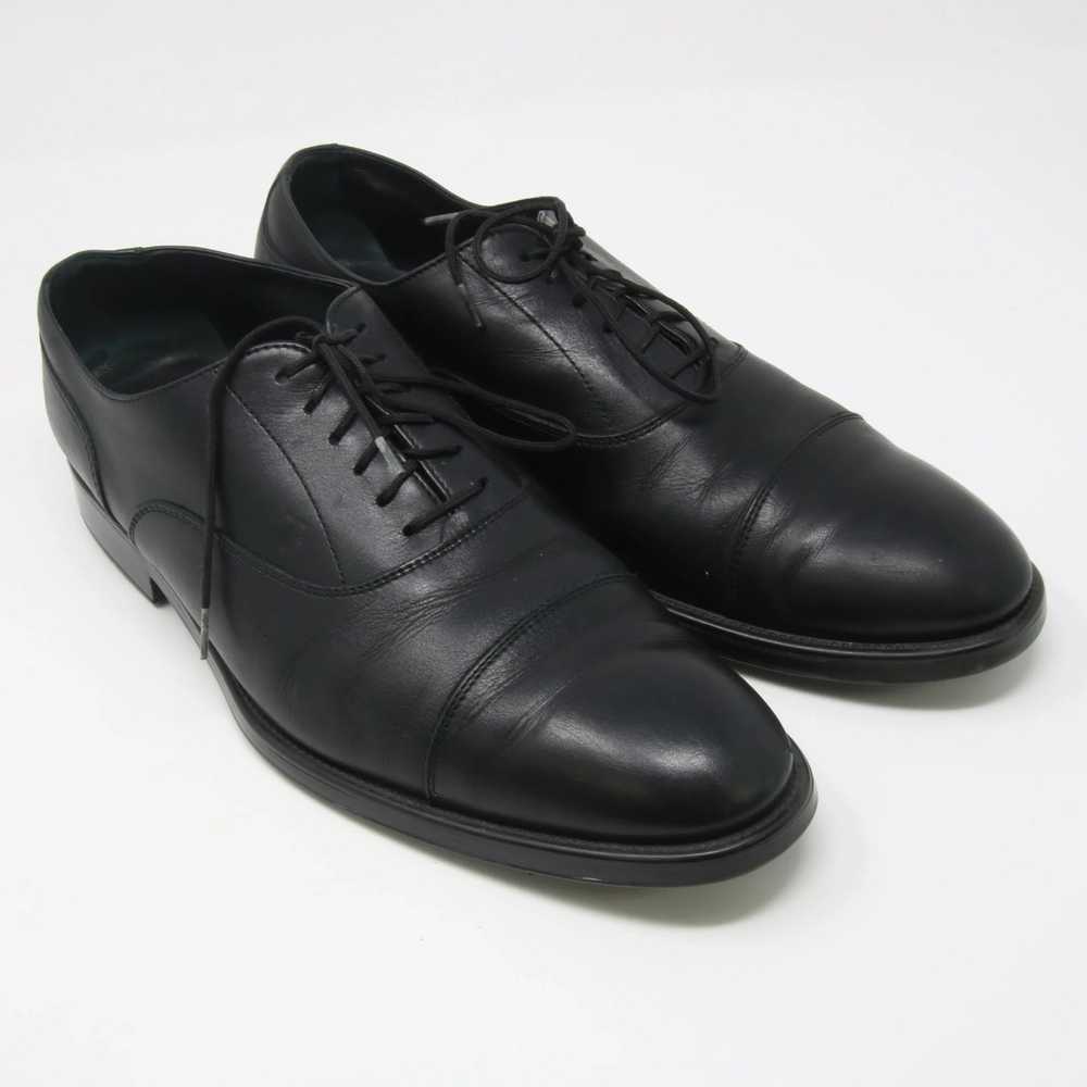 Tod's Tod's Black Cap Toe Formal Shoes Size 7.5 - image 3