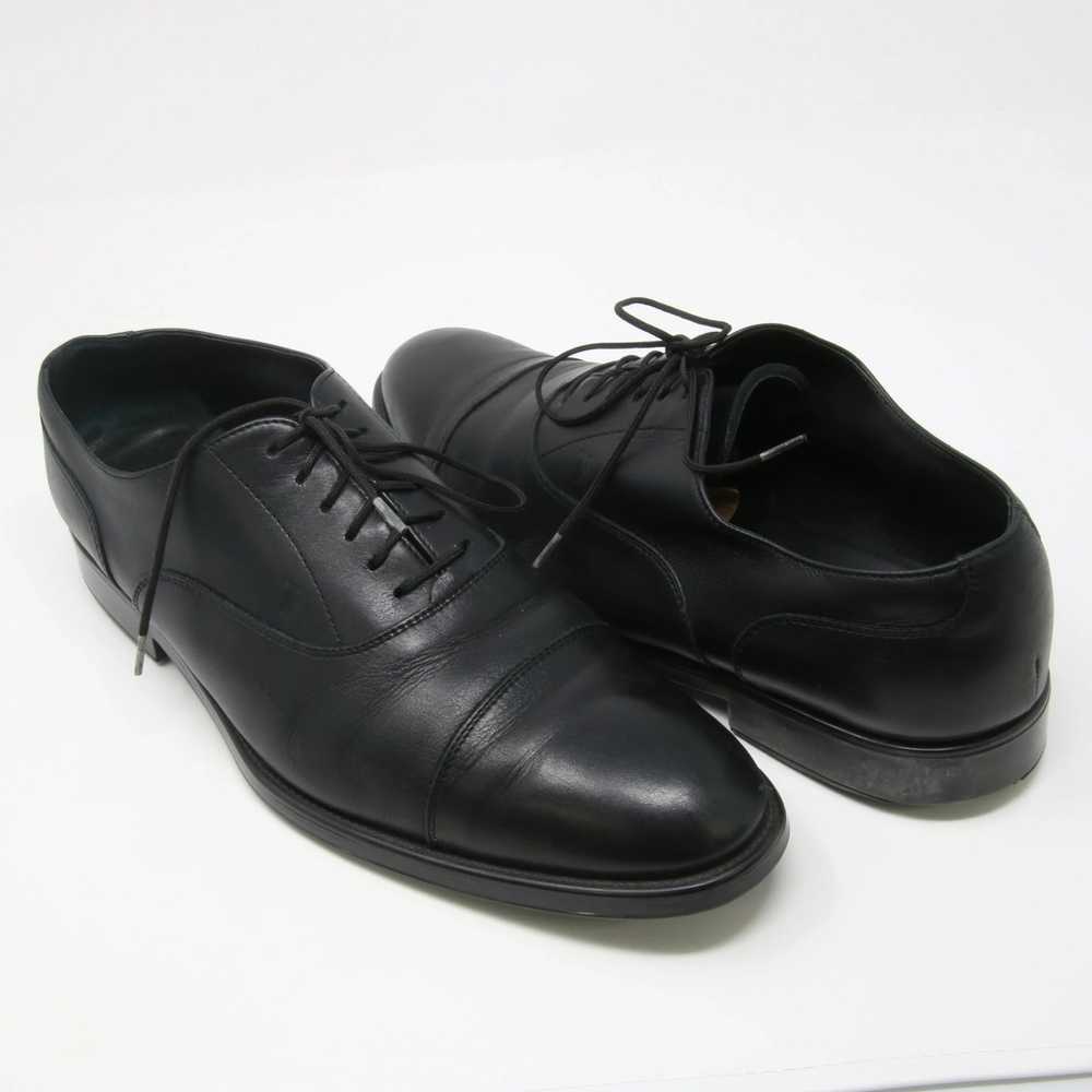 Tod's Tod's Black Cap Toe Formal Shoes Size 7.5 - image 4