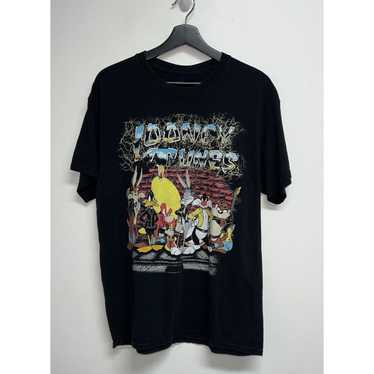 Other Looney Tunes Mens T Shirt Size L Black Shor… - image 1