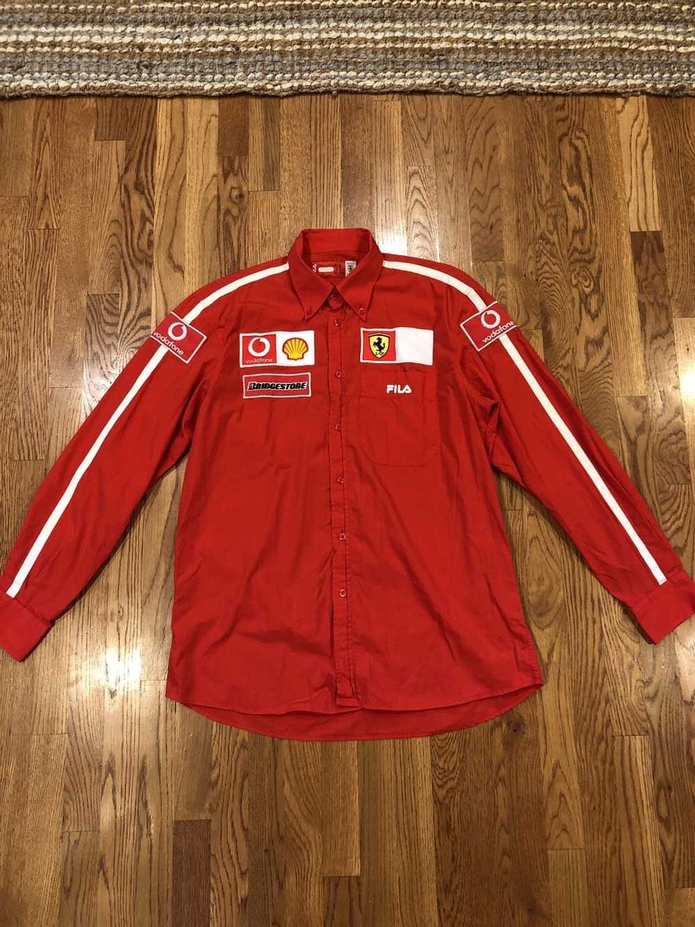 Ferrari × Fila Fila x Ferrari long sleeve shirt - image 1