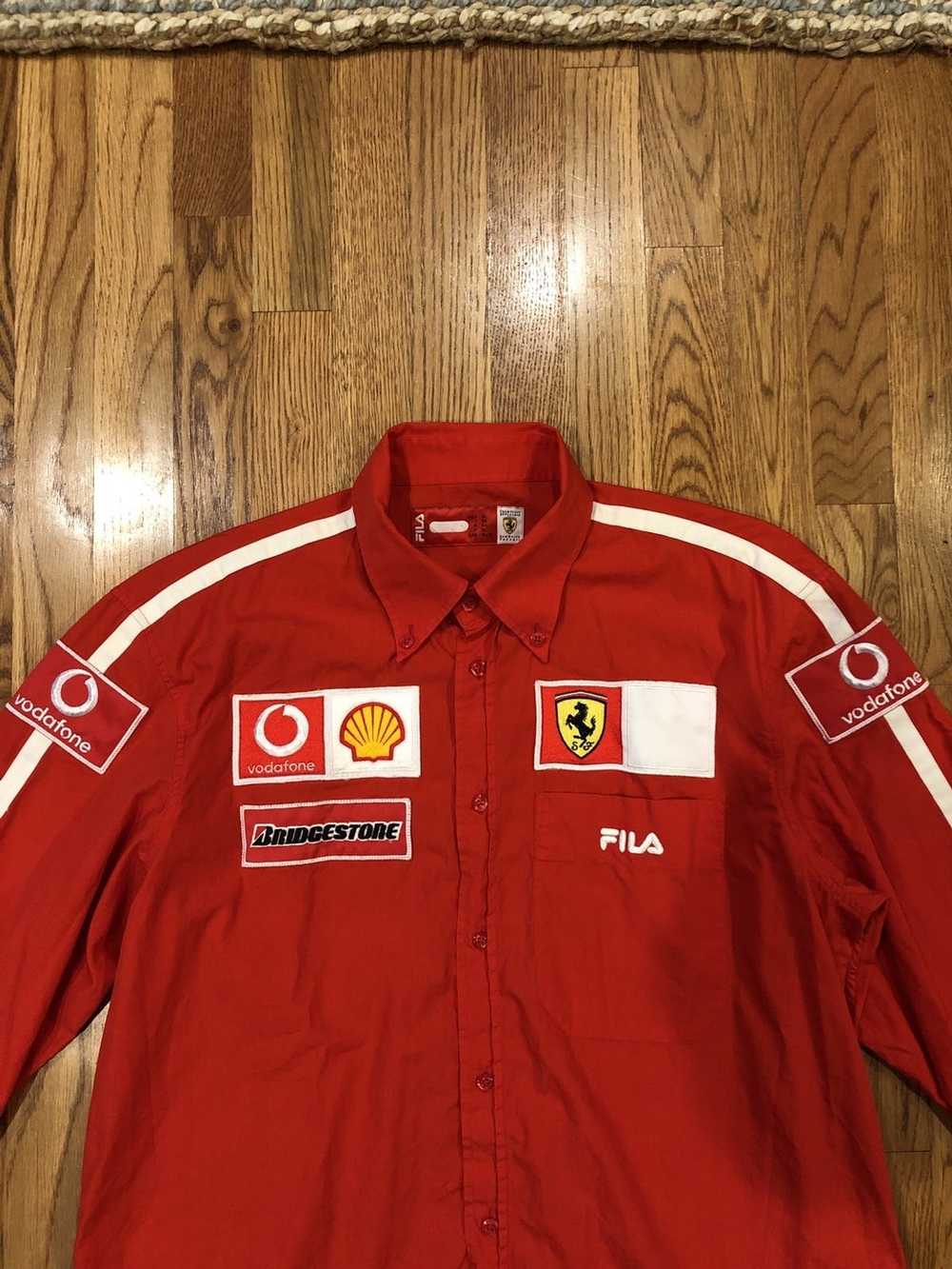 Ferrari × Fila Fila x Ferrari long sleeve shirt - image 2