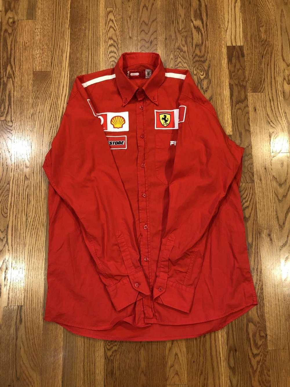 Ferrari × Fila Fila x Ferrari long sleeve shirt - image 6