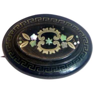 Antique Pique Brooch - image 1