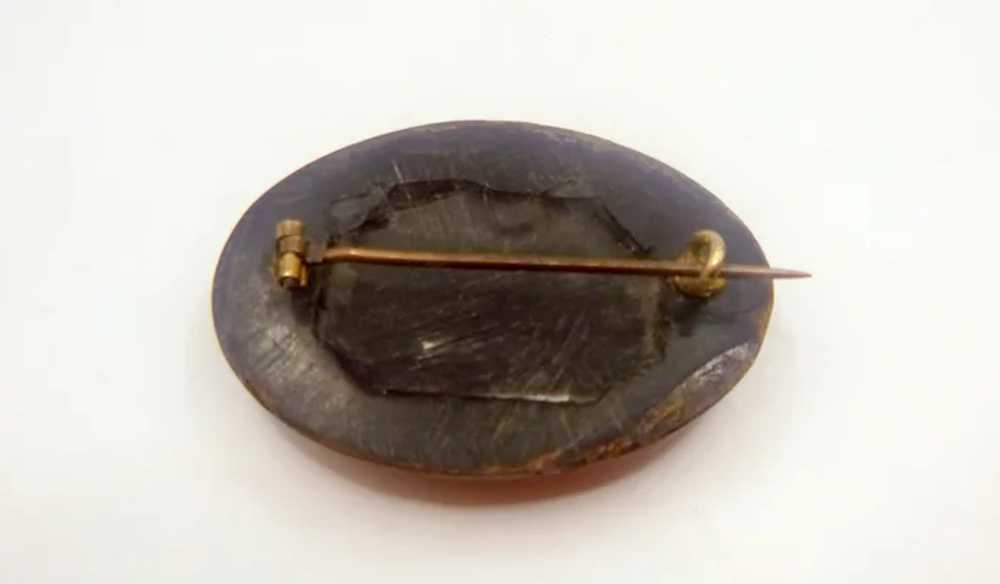 Antique Pique Brooch - image 3