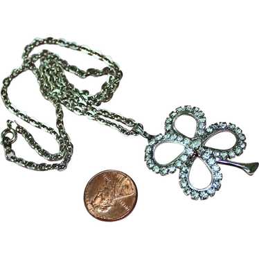 Antique 14K Rose Gold Enamel Lucky Four Leaf Clover Shamrock Pendant – Eye  of the Cat & Peony Jade Jewellery