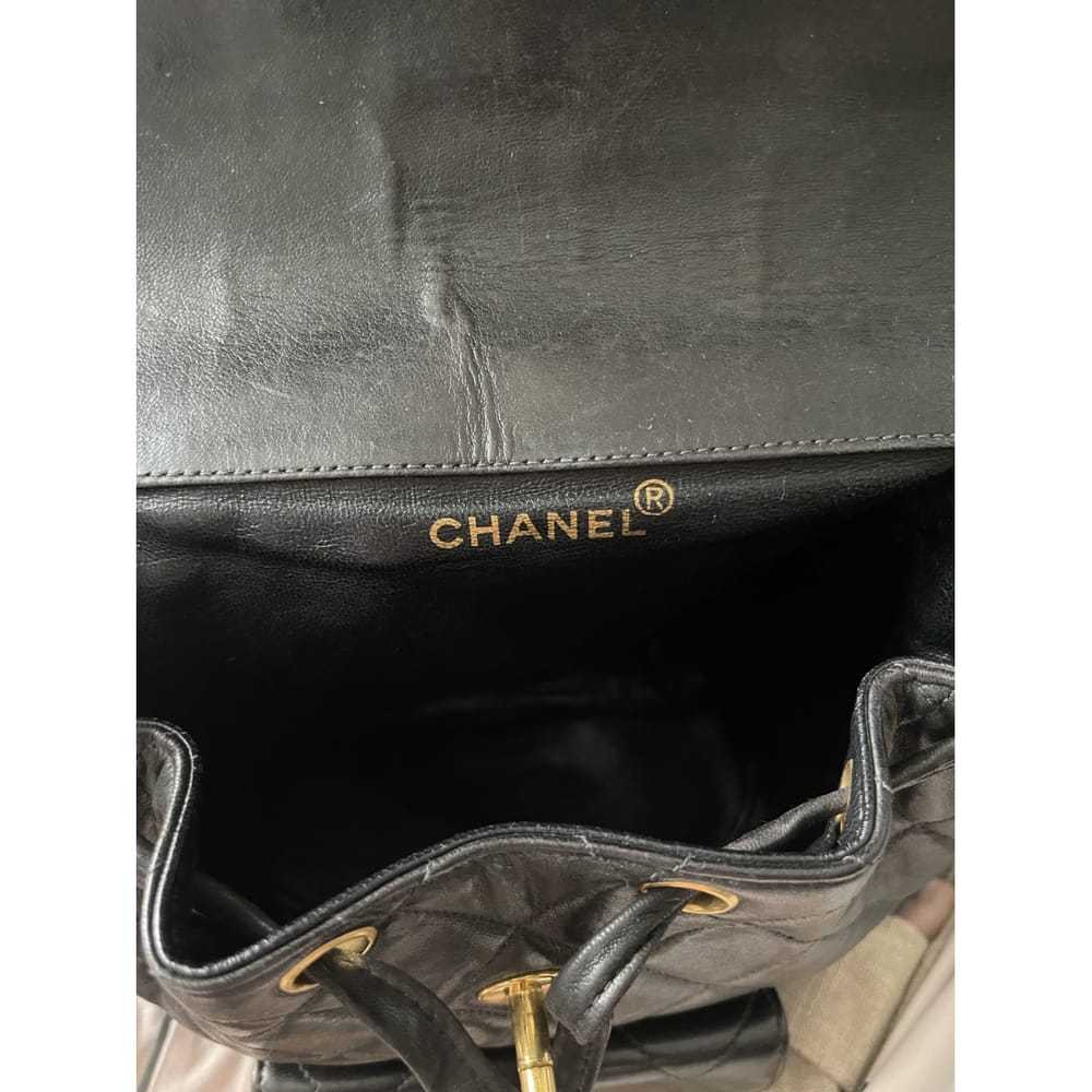 Chanel Duma leather backpack - image 5