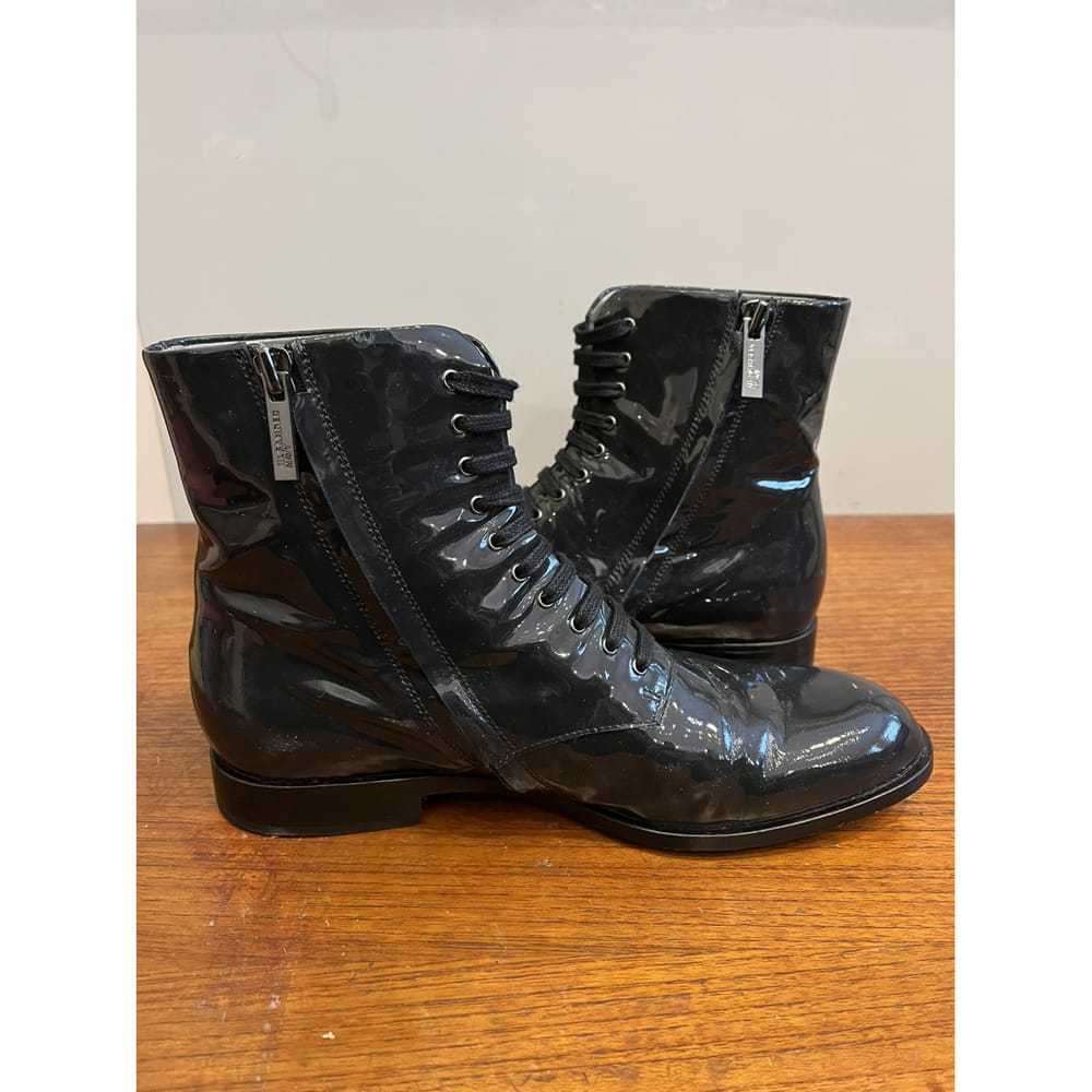 Jil Sander Patent leather lace up boots - image 6