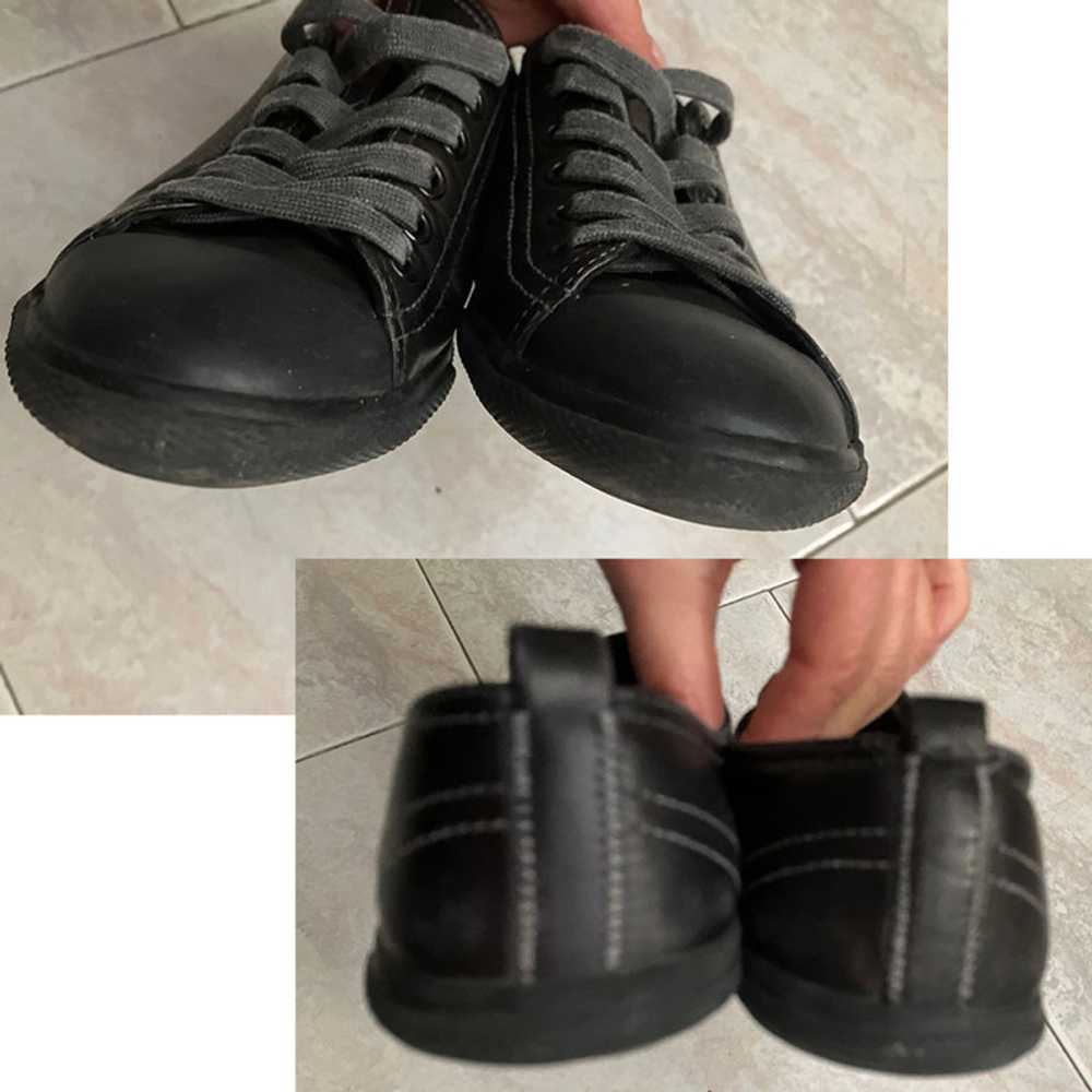 Prada Trainers Leather in Black - image 4