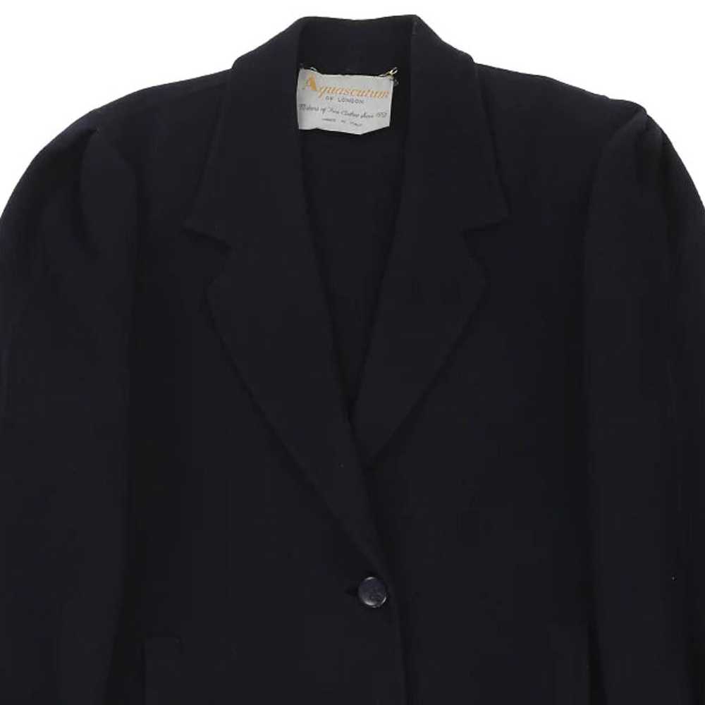 Aquascutum Blazer - Medium Navy Wool - image 3