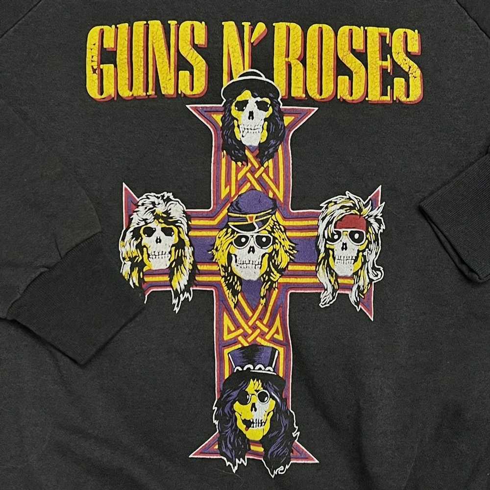 Guns N Roses Vintage 80’s Guns N’ Roses Rare Swea… - image 2