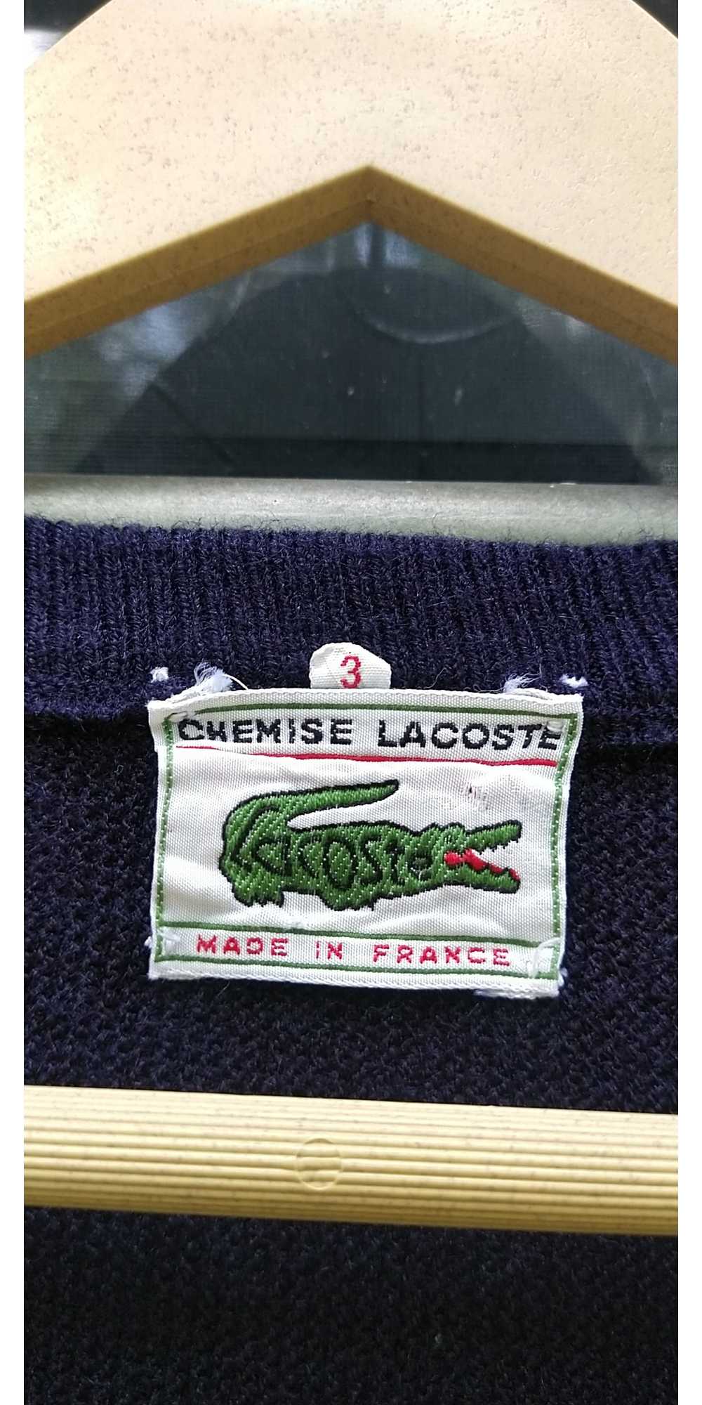 Aran Isles Knitwear × Lacoste × Vintage Rare Laco… - image 4