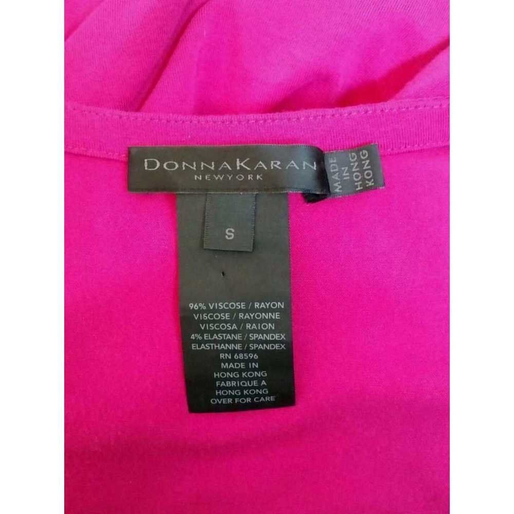 Donna Karan Donna Karan Hot Shocking Pink Dress K… - image 4