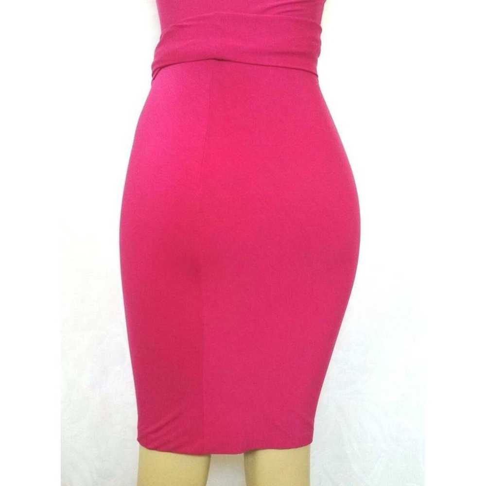 Donna Karan Donna Karan Hot Shocking Pink Dress K… - image 9