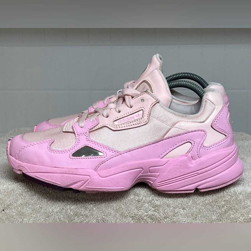 Adidas Adidas Falcon Size 9.5 Rose Pink Sneakers … - image 1