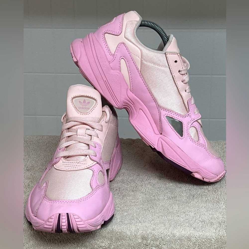 Adidas Adidas Falcon Size 9.5 Rose Pink Sneakers … - image 3