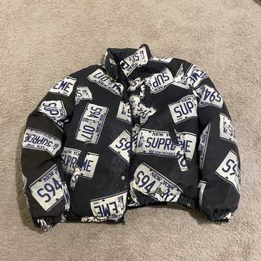 玄関先迄納品 Supreme License Plate Puffy Jacket | mbuild.au