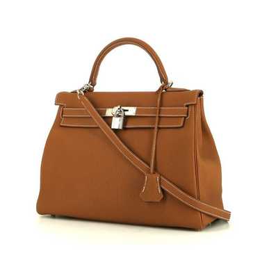 Hermès So Kelly Brown Leather ref.829350 - Joli Closet