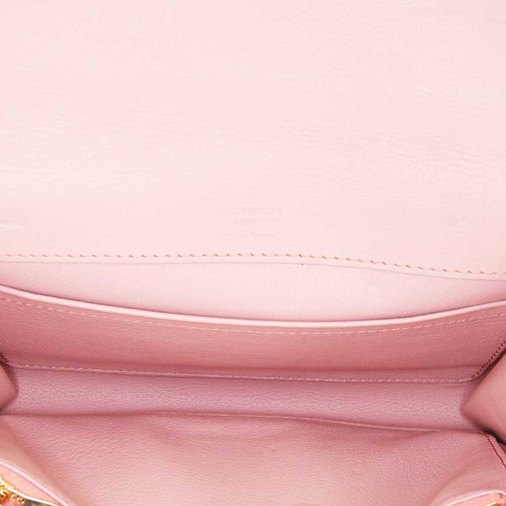 Louis Vuitton Louise pouch in beige and pink pyth… - image 3