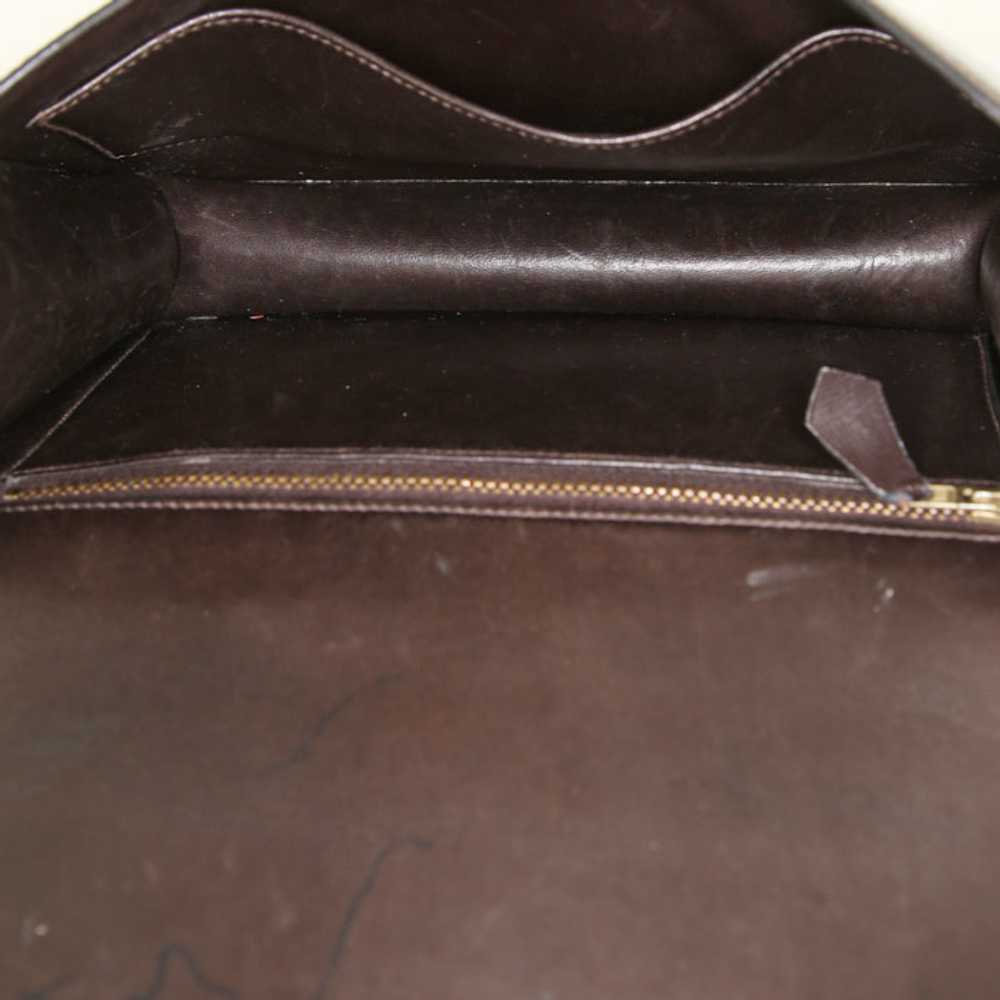 Hermes Constance handbag in chocolate brown box l… - image 4