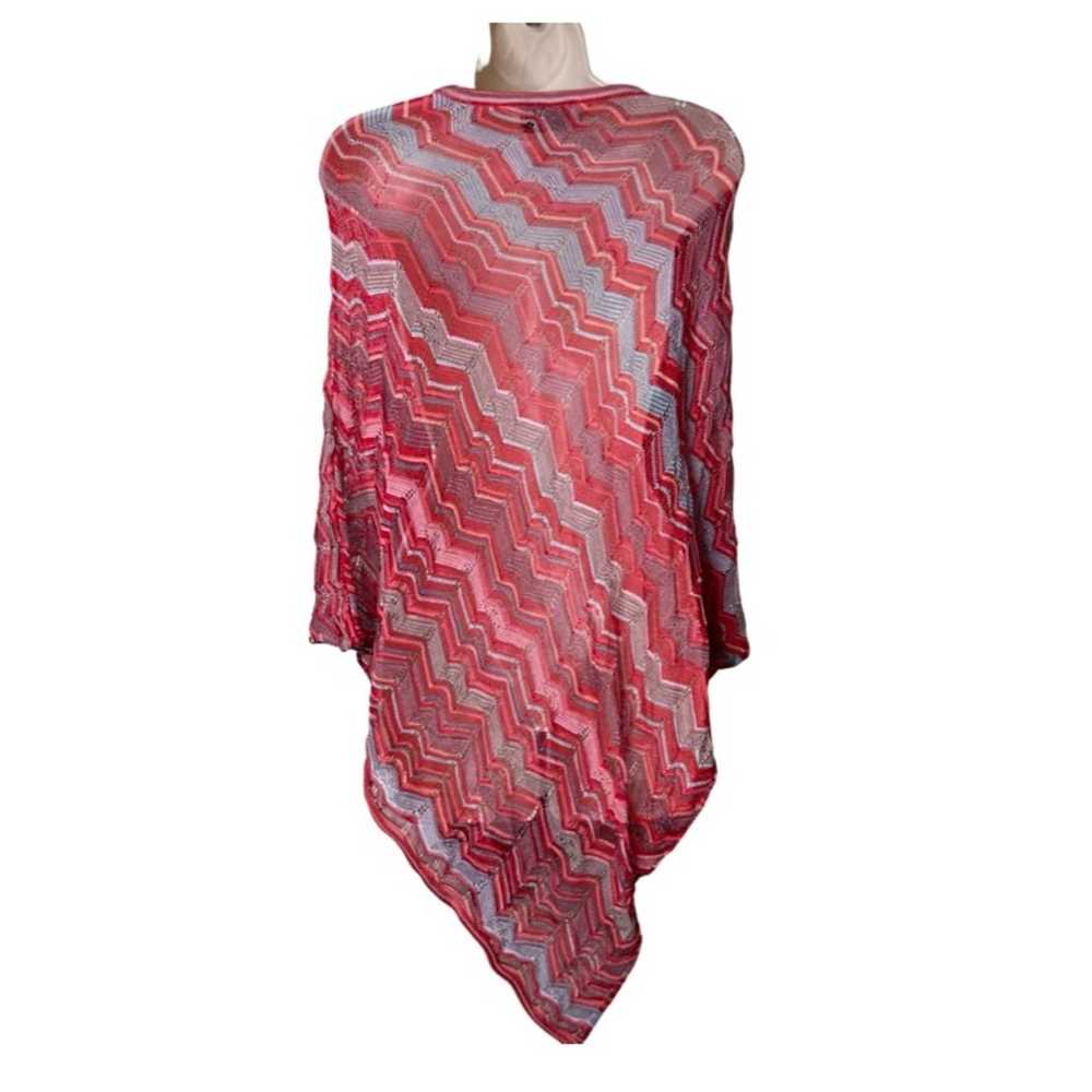 Missoni Missoni - Sheer Zigzag Poncho sz S M - image 3