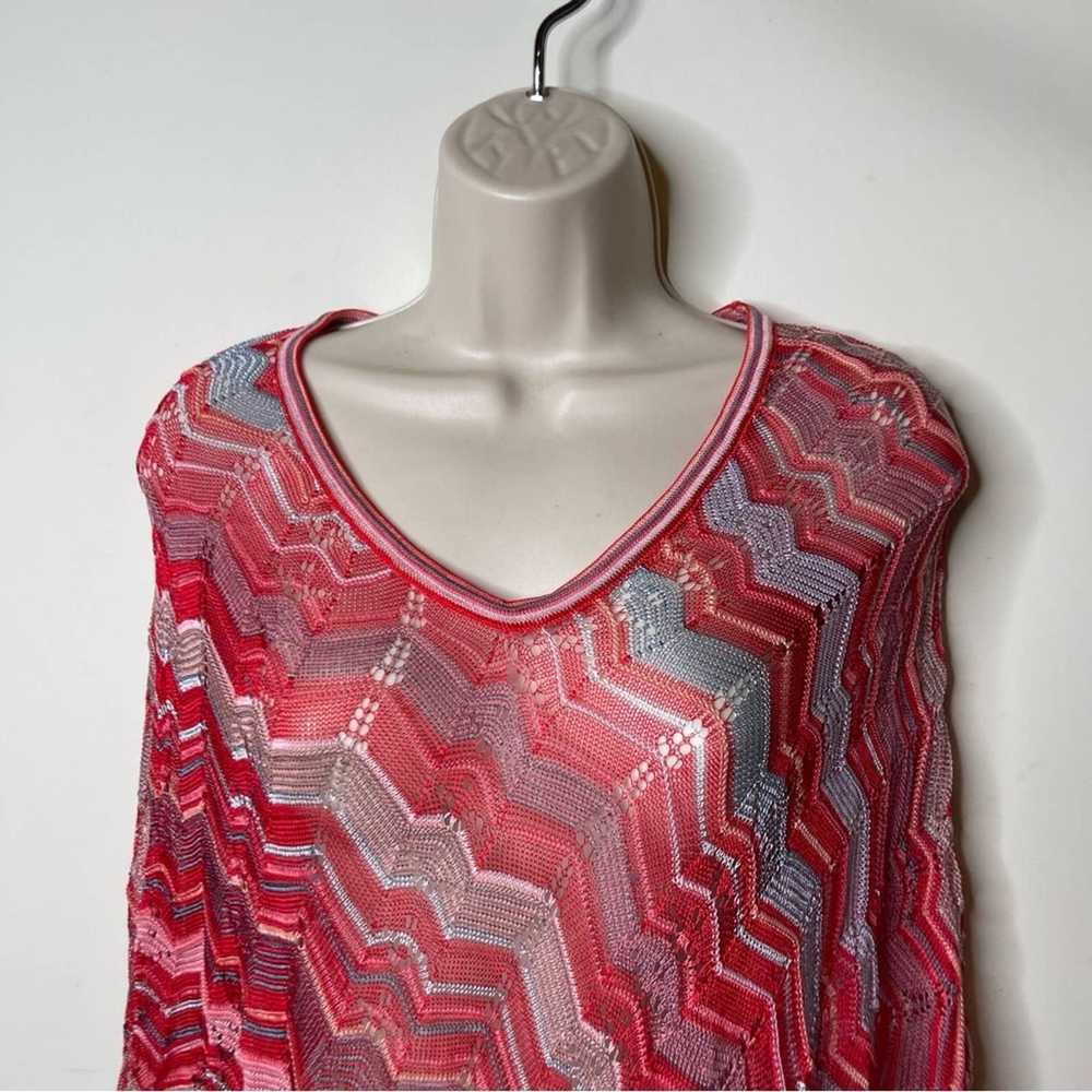 Missoni Missoni - Sheer Zigzag Poncho sz S M - image 4