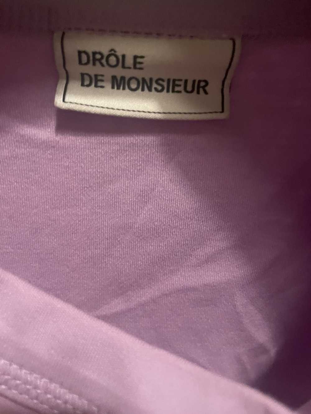 Drole De Monsieur Not from Paris T-Shirt purple - image 4