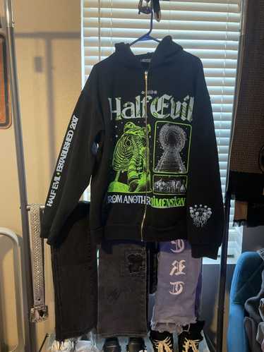 Half Evil Half Evil, From Another Dimension zip up