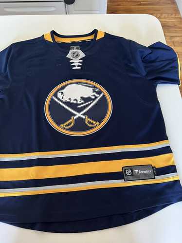 Adidas Authentic Buffalo Sabres 50th Anniversary Jersey Size 50 Jack Eichel