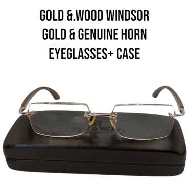 Gold And Wood GOLD & WOOD Rimless Windsor Gold & G