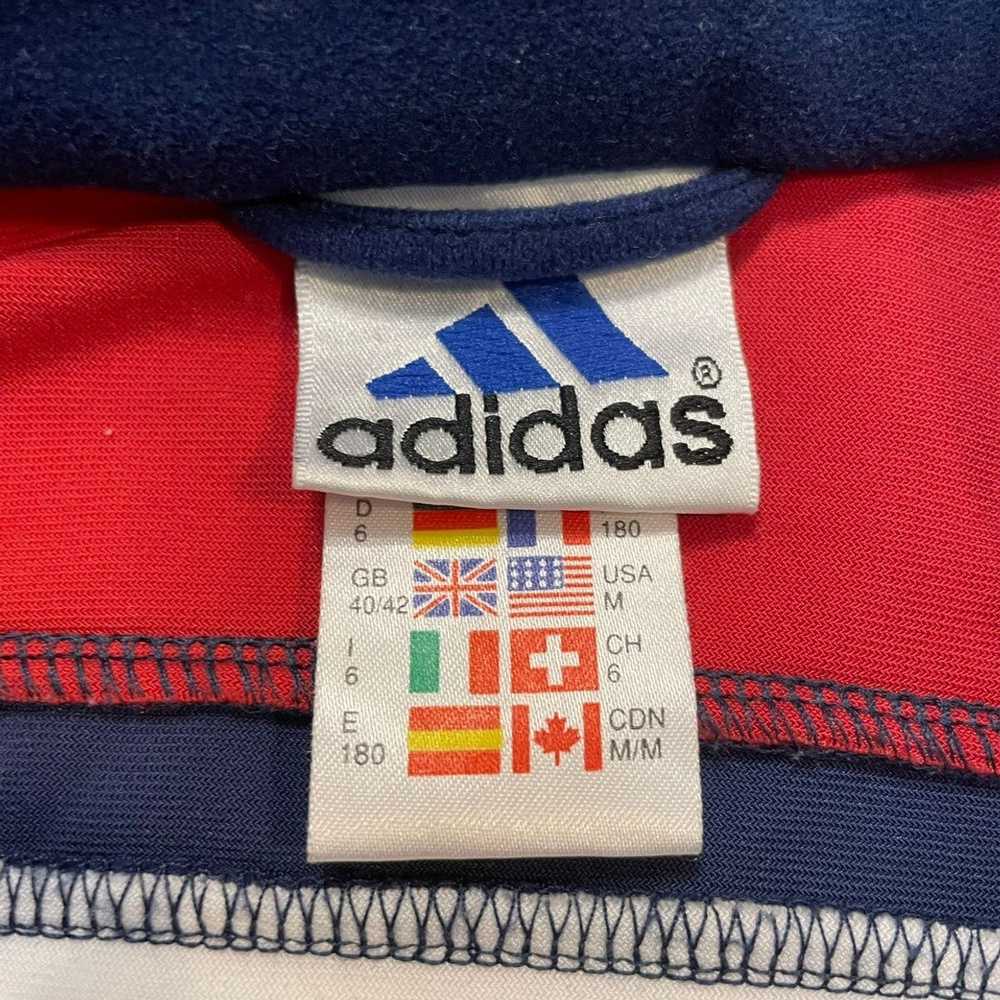 Adidas × Vintage Adidas velour sweatshirt full zi… - image 7