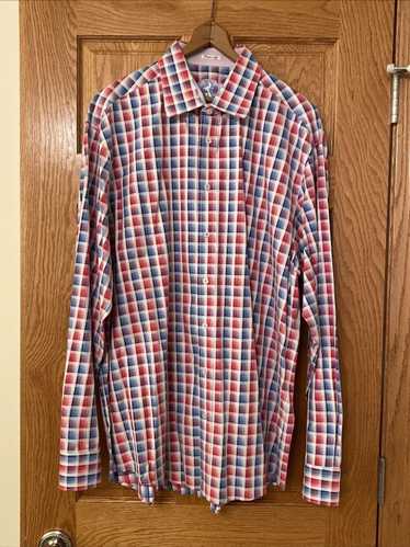 Bugatchi Bugatchi Mens 2XL Casual Shape Fit Shirt 