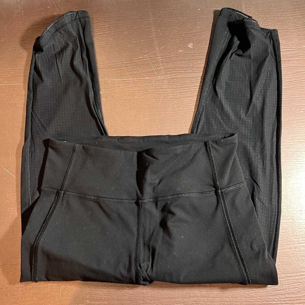 Lululemon Lululemon Journey Crop Black With Mesh … - image 6