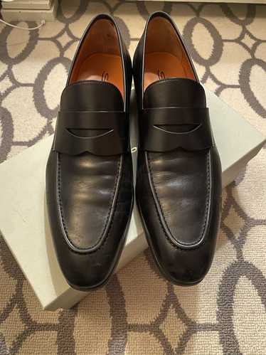 Santoni fergus best sale penny loafer