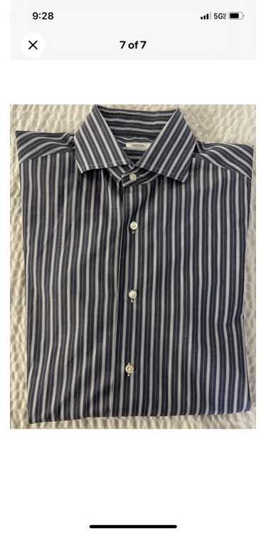 Barba Napoli Shirting Stripe Dress Shirt