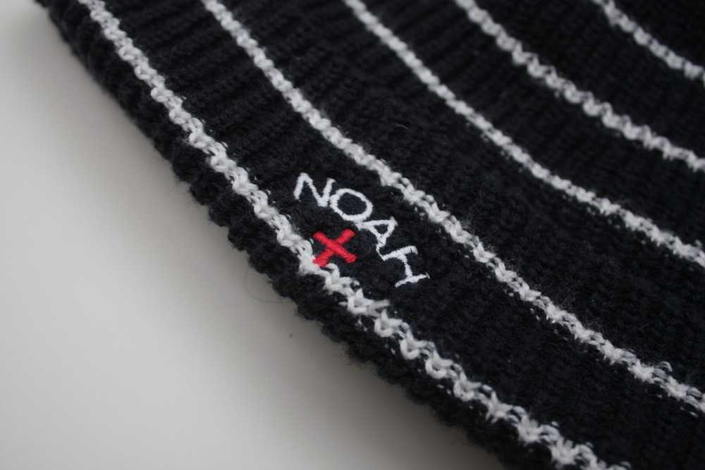 Noah Noah Navy Striped Acryl Hat - image 2