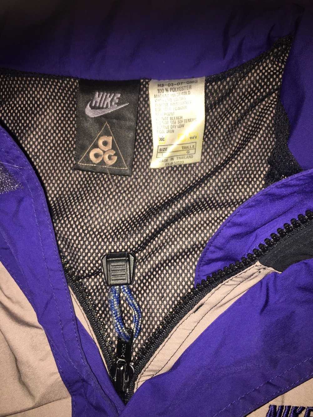 Nike × Nike ACG Vtg NIKE ACG F.I.T PARKA PACKABLE… - image 8