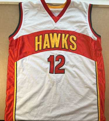 Atlanta Hawks Jersey Home Red Spud Webb # 4 Adidas Hardwood Classics NBA Sz  XXL