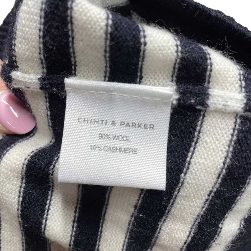 Chinti and Parker Chinti & Parker Navy Blue Cream… - image 9