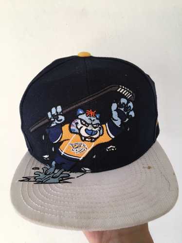 Zephyr NHL Detroit Red Wings Rare “Squid” Flat Bill SnapBack Hat