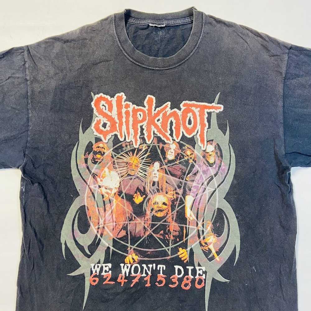 Band Tees × Rock T Shirt × Slipknot 1990's "WE WO… - image 2