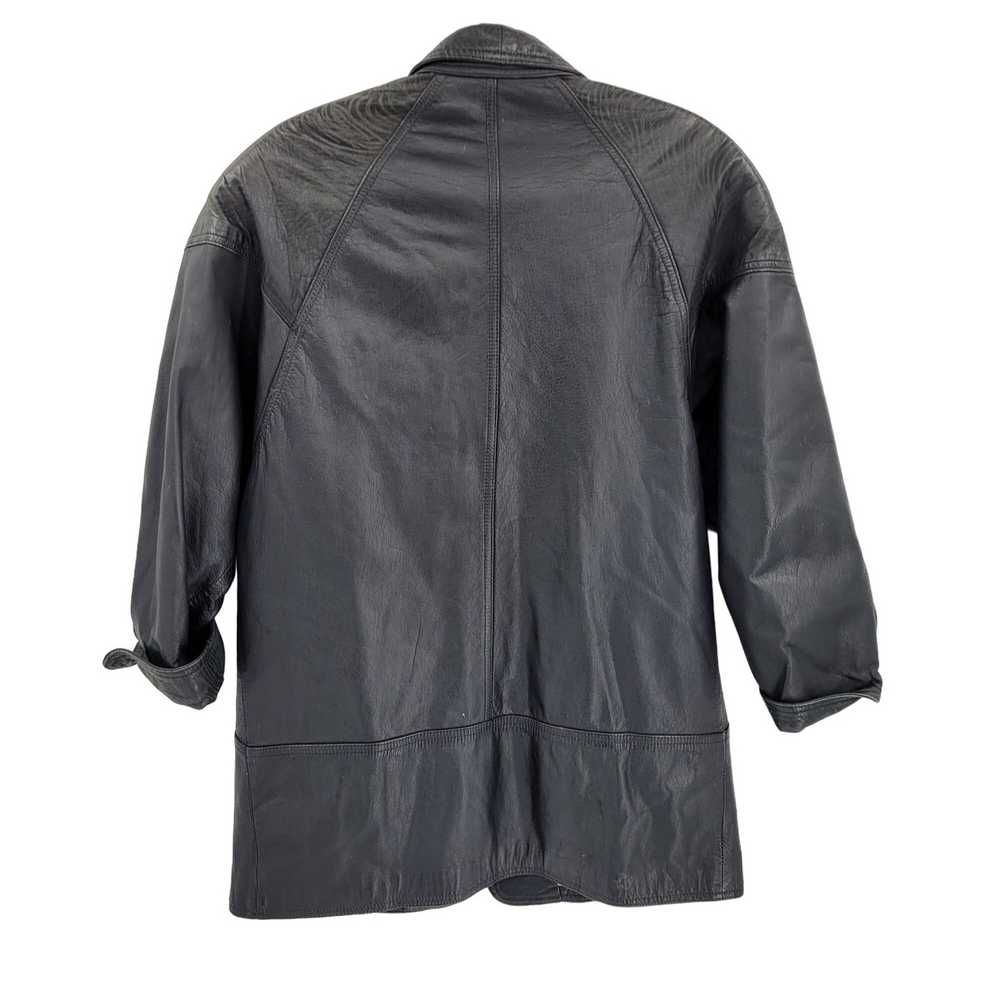Wilsons Leather 80's Wilsons Leather Jacket Embos… - image 2