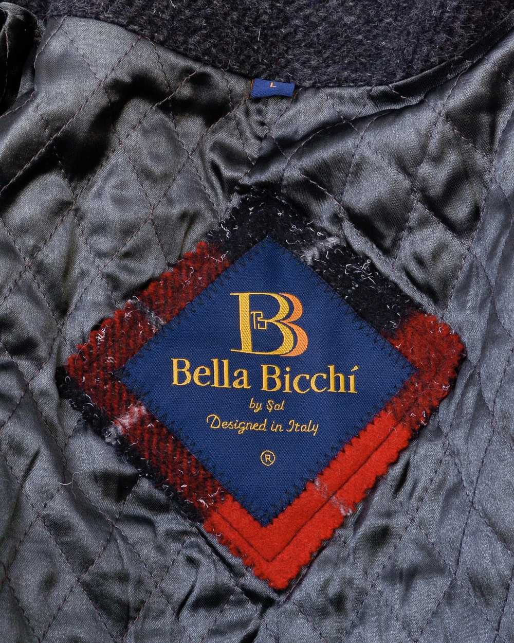 Vintage BELLA BICCHI Jacket Coat Alpaca wool Twee… - image 6