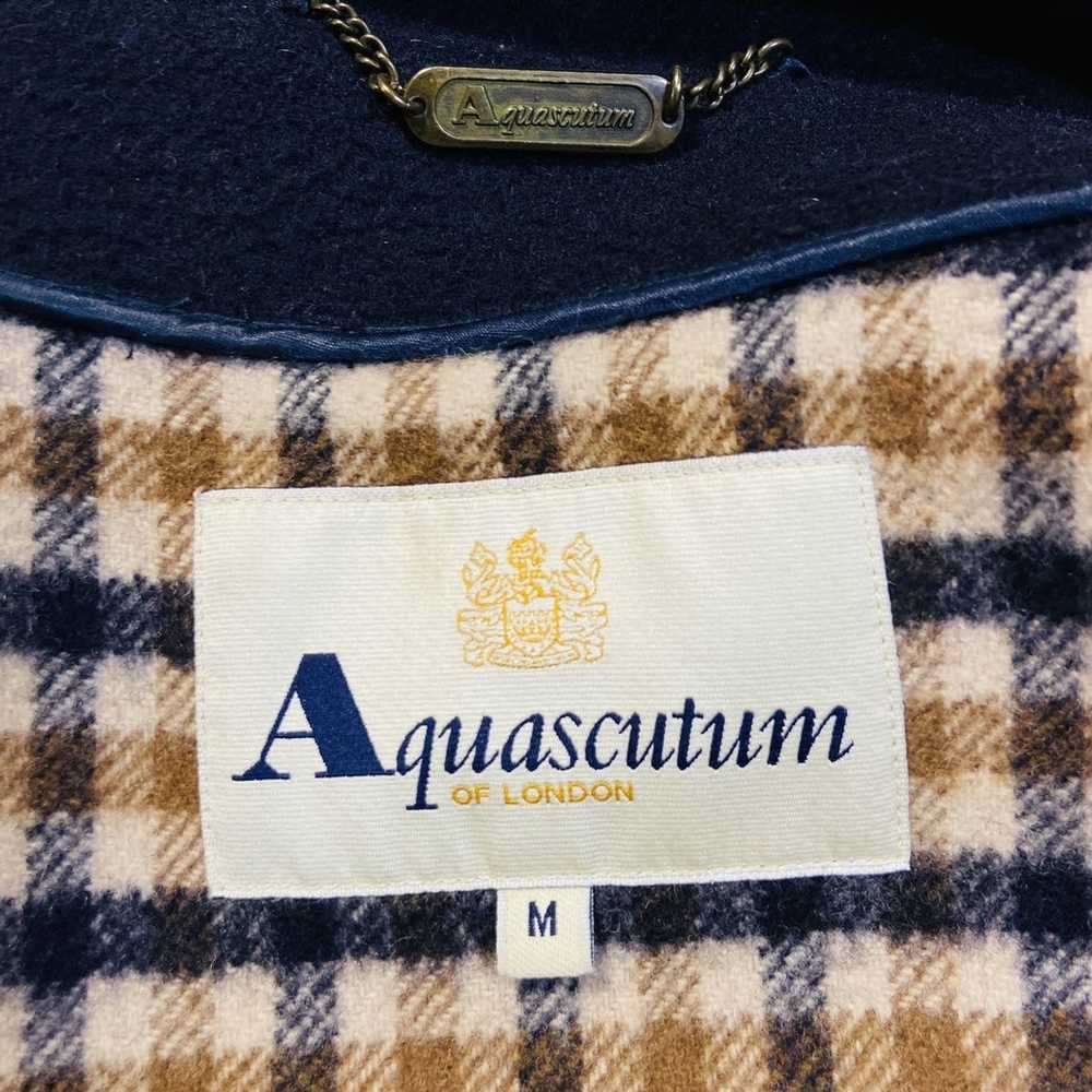 Aquascutum × Luxury × Vintage MONOGRAMMED AQUASCU… - image 10