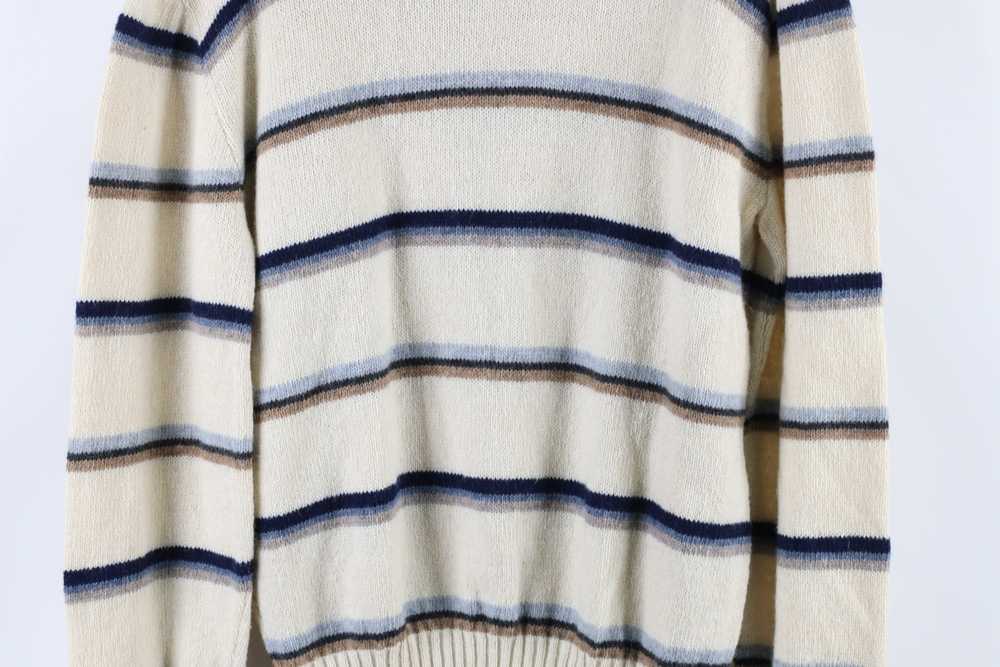 Vintage Vintage 70s Color Block Wool Blend Knit C… - image 3