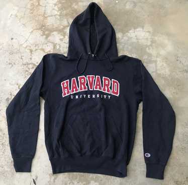 Vintage Champion Harvard University Zip Front Hoodie Sz M buy