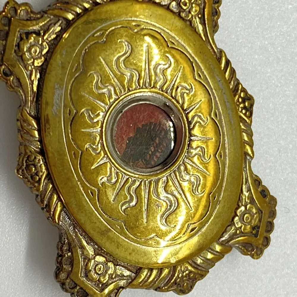 Medal Pendant Relic of St. Frances Xavier Cabrini… - image 2