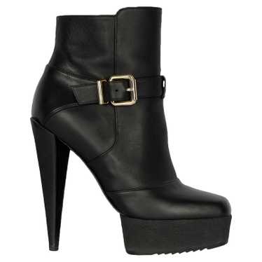 Fendi Ankle boots Leather in Black - image 1