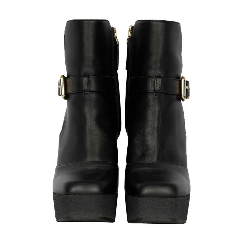 Fendi Ankle boots Leather in Black - image 2